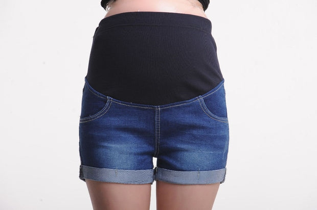 Summer Maternity Denim Shorts