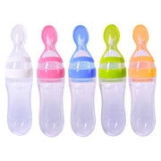 Baby Squeezing Feeding Bottle