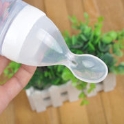 Baby Squeezing Feeding Bottle