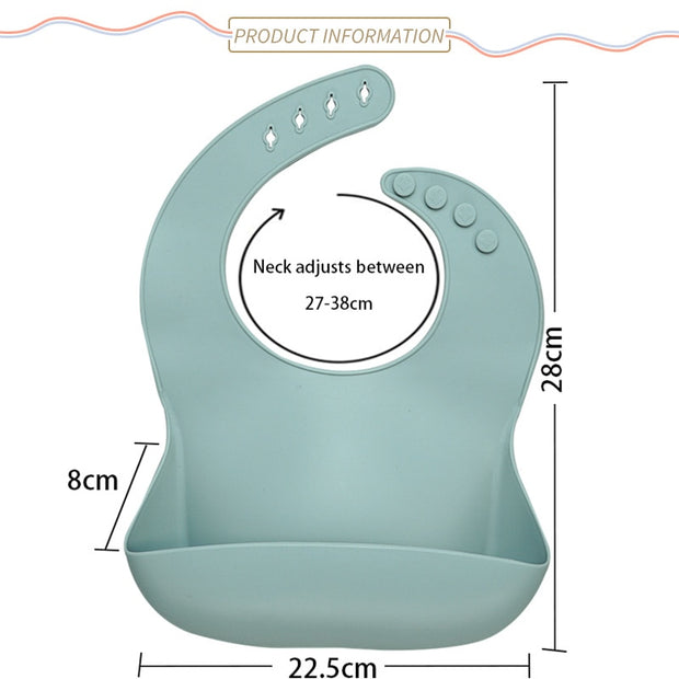 Waterproof Silicone Baby Bib