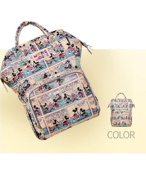Disney Diaper Backpack Mickey Minnie Fashion