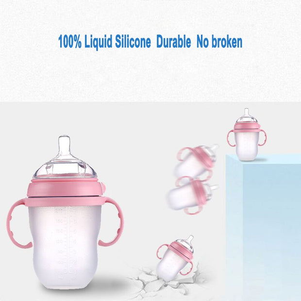 Silicone Baby Milk Bottle
