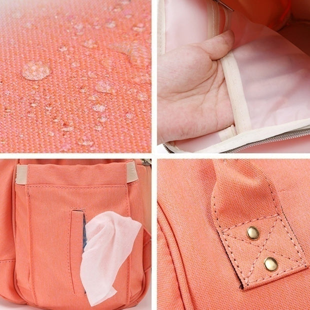 LEQUEEN Waterproof Diaper Bag