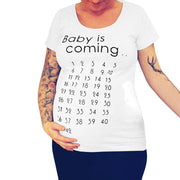 Baby is Coming Maternity T-Shirt