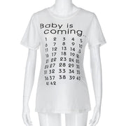 Baby is Coming Maternity T-Shirt