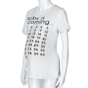 Baby is Coming Maternity T-Shirt