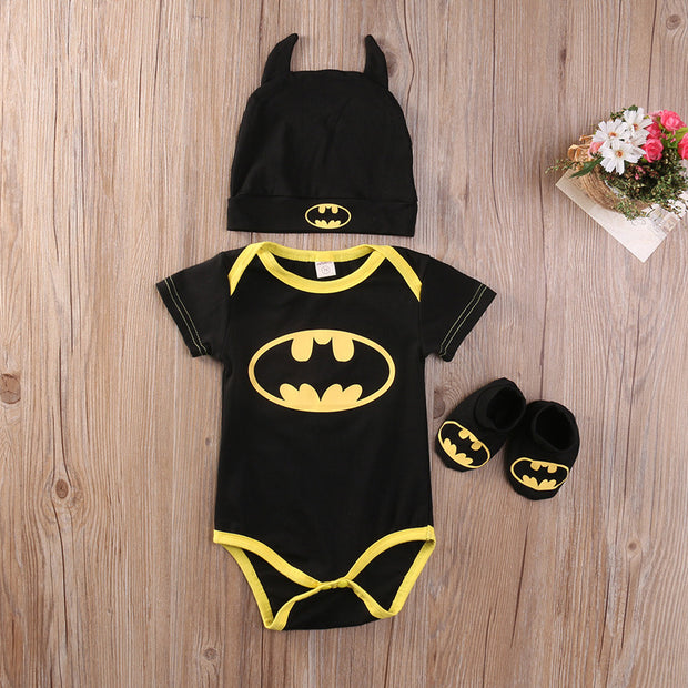 Fashion Batman Baby Boy Romper