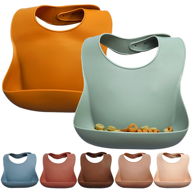 Waterproof Silicone Baby Bib