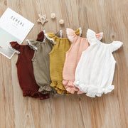 Lace Short Sleeve Summer Romper