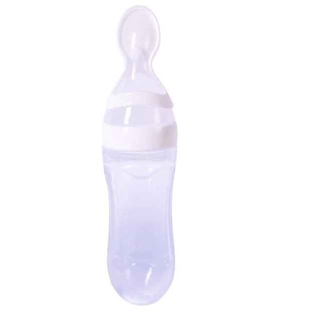 Baby Squeezing Feeding Bottle