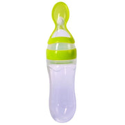 Baby Squeezing Feeding Bottle