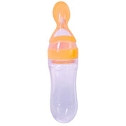 Baby Squeezing Feeding Bottle