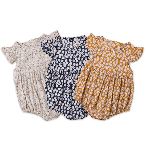 Pudcoco Flower Newborn Baby Girl Rompers