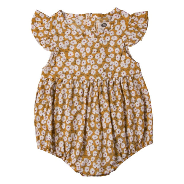 Pudcoco Flower Newborn Baby Girl Rompers