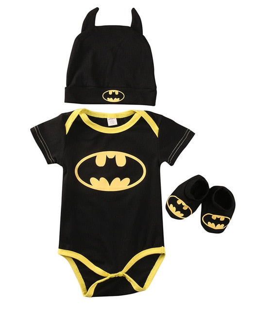 Fashion Batman Baby Boy Romper