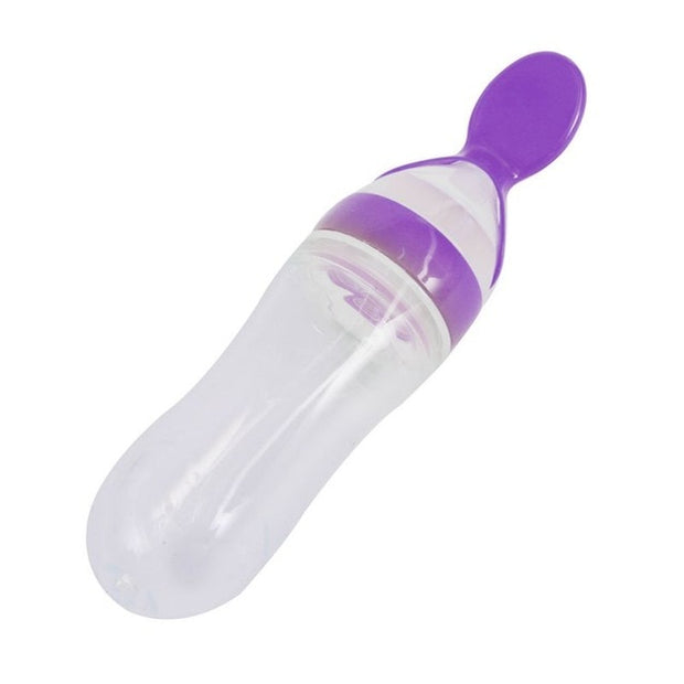 Baby Squeezing Feeding Bottle