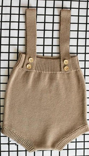 Baby Knitting Sleeveless Romper