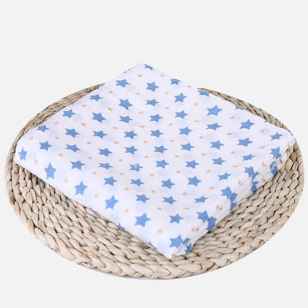 Muslin 100% Cotton Baby Swaddles Soft Newborn Blankets
