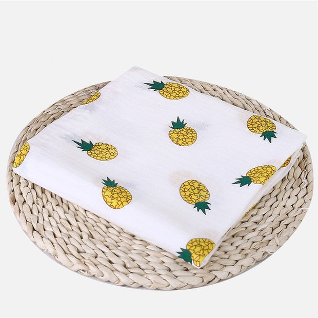 Muslin 100% Cotton Baby Swaddles Soft Newborn Blankets