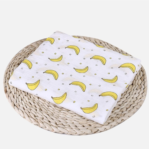 Muslin 100% Cotton Baby Swaddles Soft Newborn Blankets