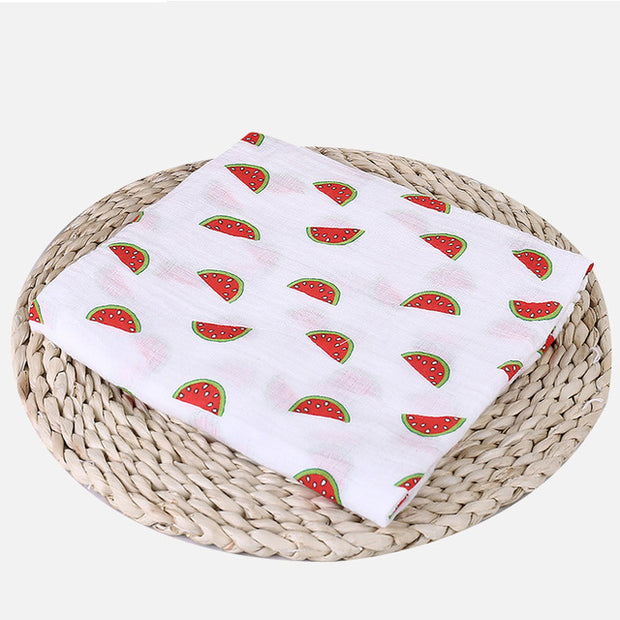 Muslin 100% Cotton Baby Swaddles Soft Newborn Blankets