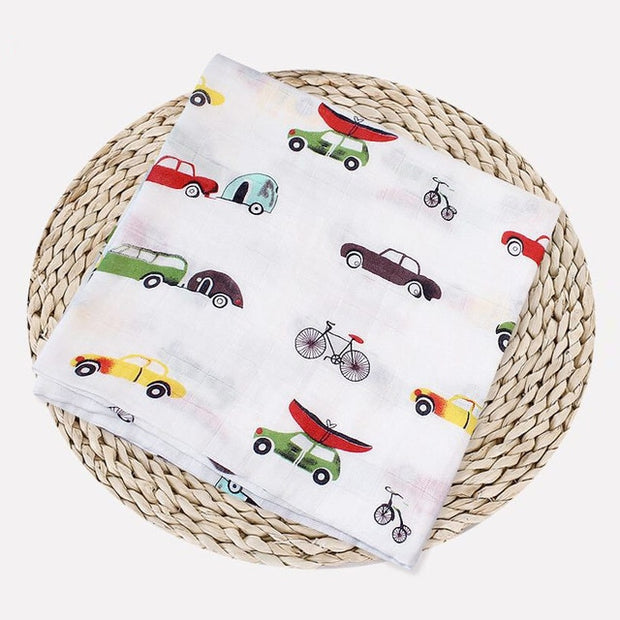 Muslin 100% Cotton Baby Swaddles Soft Newborn Blankets