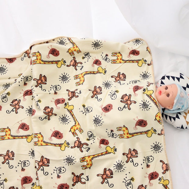 Baby Blankets New Thicken Double Layer Coral Fleece