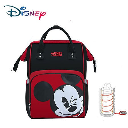 Disney Minnie Mickey Diaper Bag Baternity Baby Multifunctional