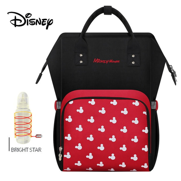 Disney Minnie Mickey Diaper Bag Baternity Baby Multifunctional