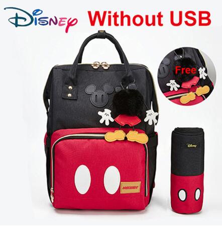 Disney Minnie Mickey Diaper Bag Baternity Baby Multifunctional