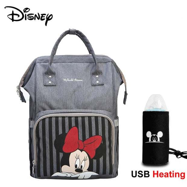 Disney Minnie Mickey Diaper Bag Baternity Baby Multifunctional