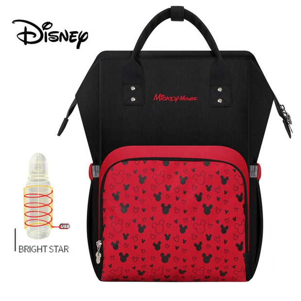 Disney Minnie Mickey Diaper Bag Baternity Baby Multifunctional