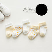 5 pair High Quality  Comfort Cotton Newborn Socks Kids Boy