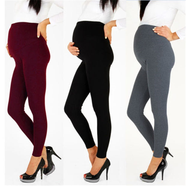 High Waist Maternity Warm Trousers