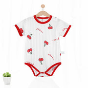 Short Sleeve Unisex Animal style infant Jumpsuit