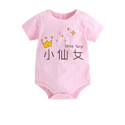 Short Sleeve Unisex Animal style infant Jumpsuit