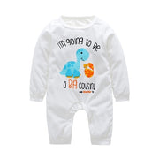 Long Sleeve Unisex  Baby Rompers cute Animal Printed