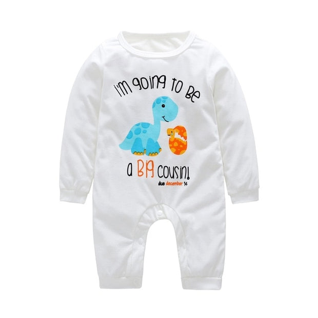 Long Sleeve Unisex  Baby Rompers cute Animal Printed
