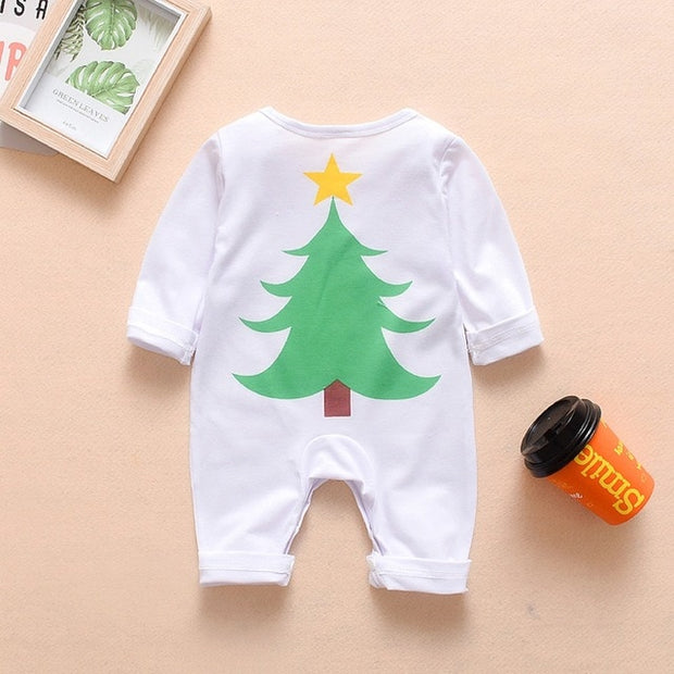 Long Sleeve Unisex  Baby Rompers cute Animal Printed