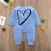 Long Sleeve Unisex  Baby Rompers cute Animal Printed