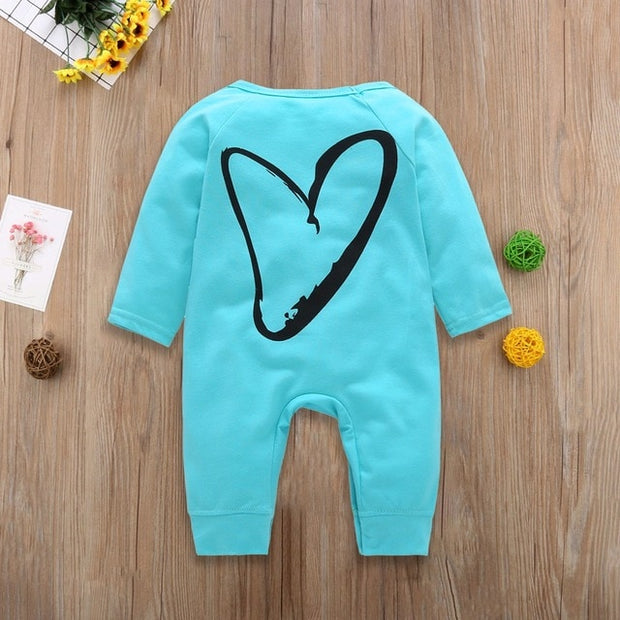 Long Sleeve Unisex  Baby Rompers cute Animal Printed