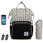 Infant Maternity Diaper Bag  USB Care Large Capacity Bag Waterproof