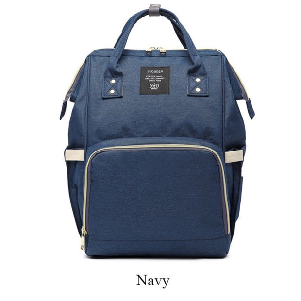LEQUEEN Waterproof Diaper Bag