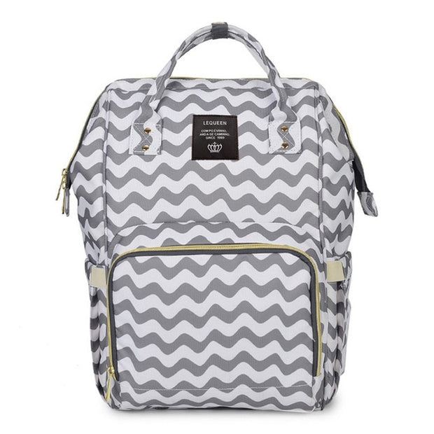 LEQUEEN Waterproof Diaper Bag