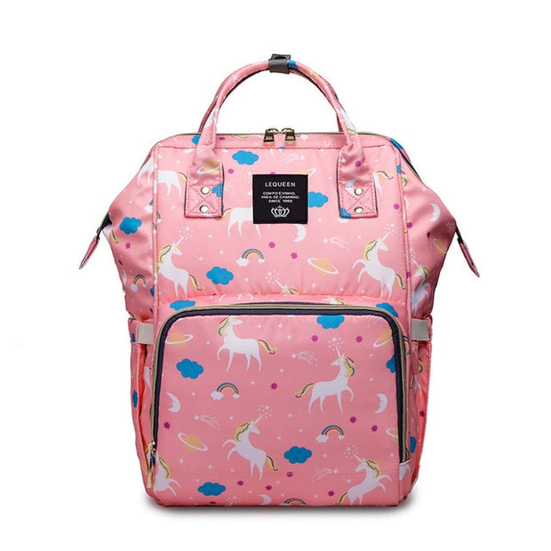 LEQUEEN Waterproof Diaper Bag