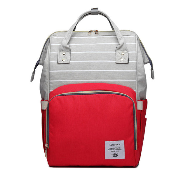 LEQUEEN Waterproof Diaper Bag
