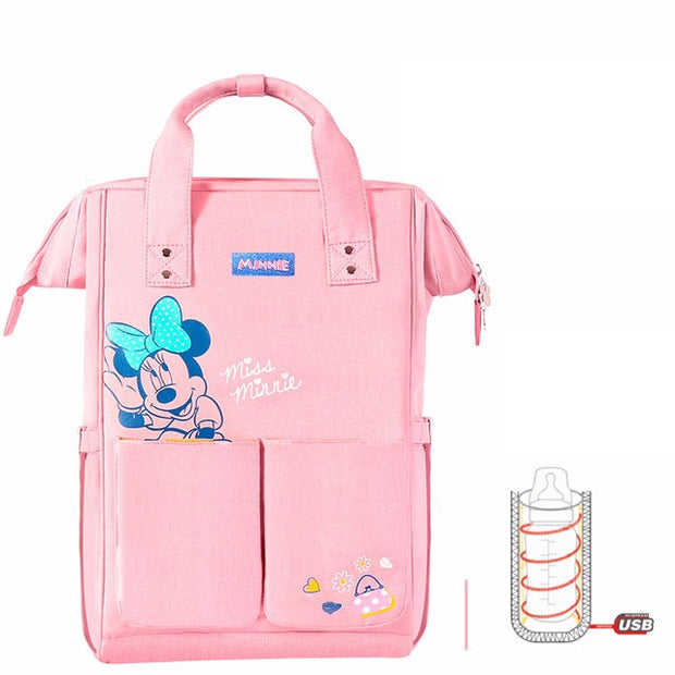 Disney Diaper Backpack Mickey Minnie Fashion